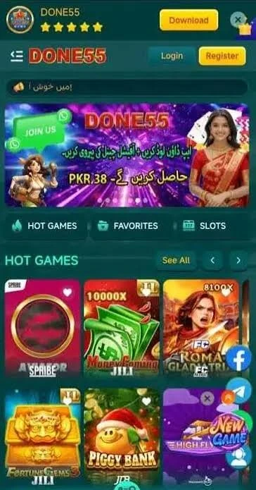Done55 Game latest earning casino app