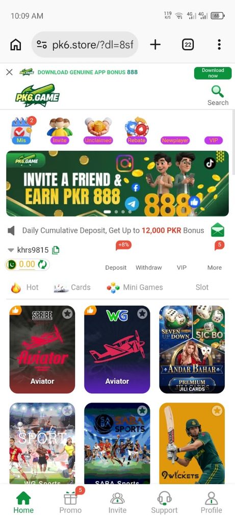 pk6 game
